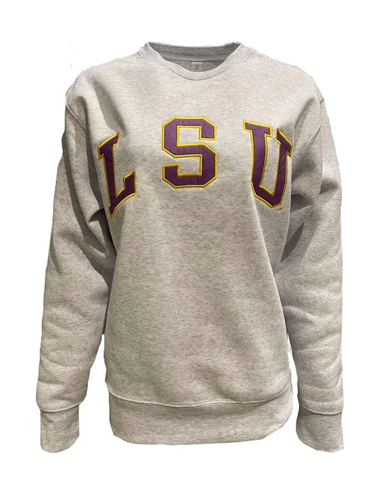 LSU Zoozatz Applique Sport Crew