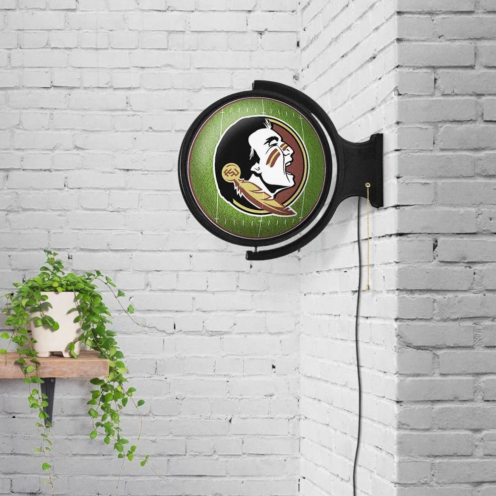 Florida State Football Rotating Lighted Wall Sign