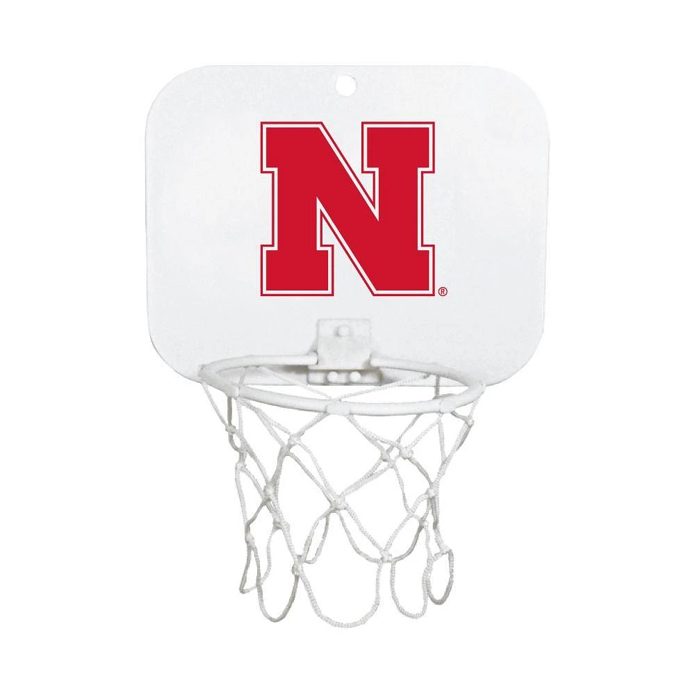 Nebraska Basketball Hoop with Foam Ball