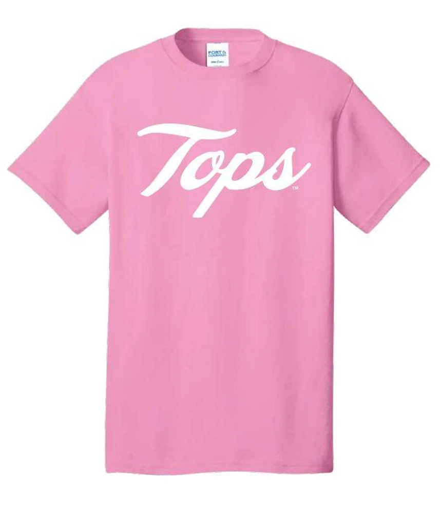 Western Kentucky Tops Logo Pink Short Sleeve Tee