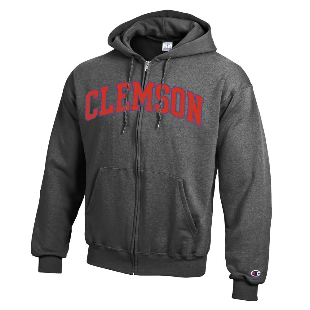 Clemson Champion Full Zip Hoodie
