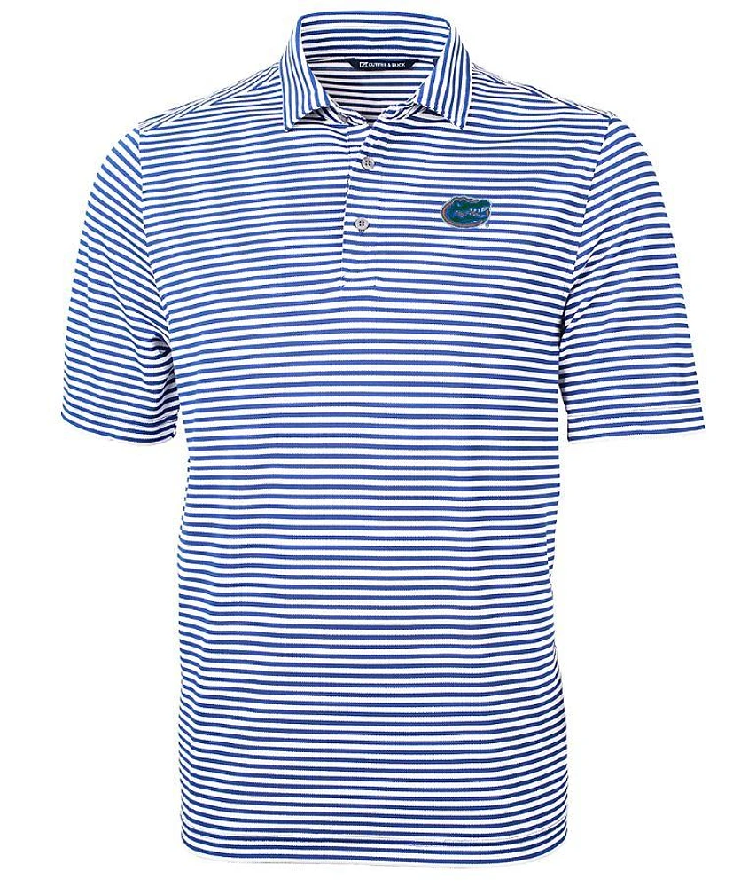 Florida Cutter & Buck Virtue Eco Pique Stripe Polo