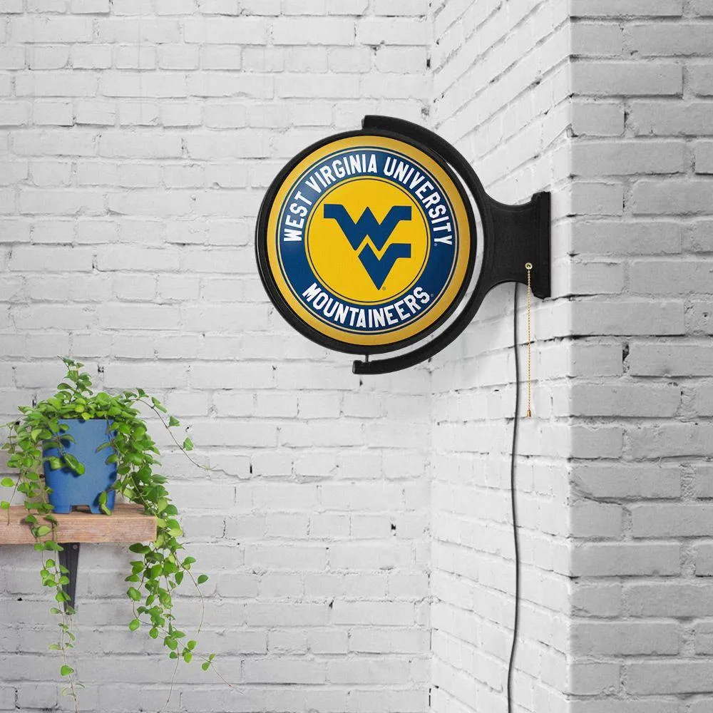 West Virginia Rotating Lighted Wall Sign