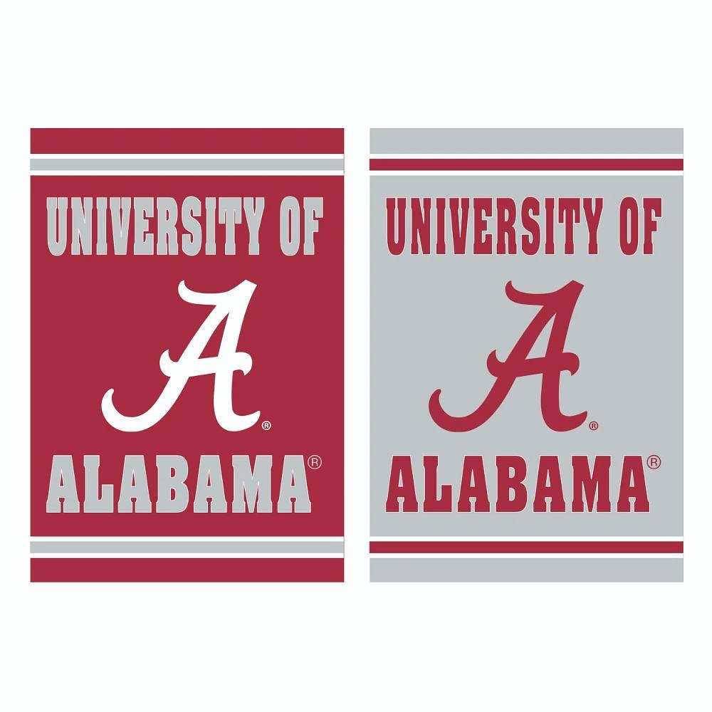Alabama Embossed Suede Garden Flag