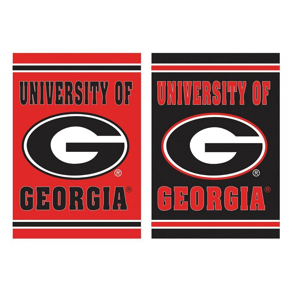 Georgia Embossed Suede Garden Flag