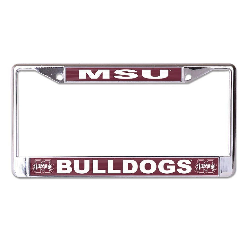 Mississippi State Wincraft Bulldogs License Plate Frame