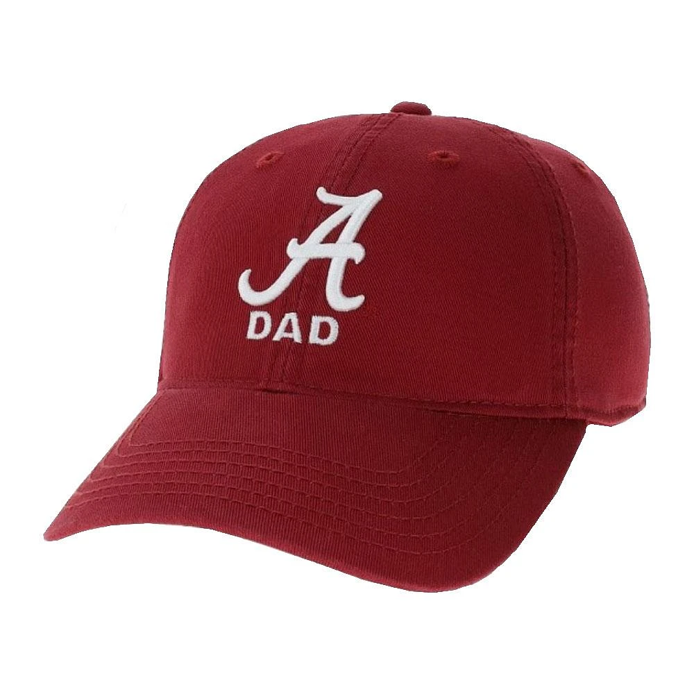 Alabama Legacy A Logo Over Dad Adjustable Hat