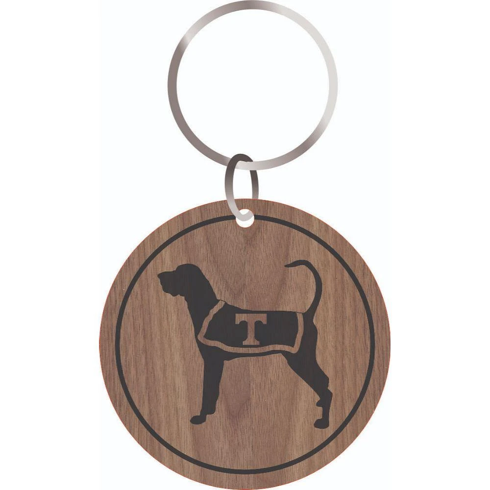 Tennessee Smokey Wood Keychain