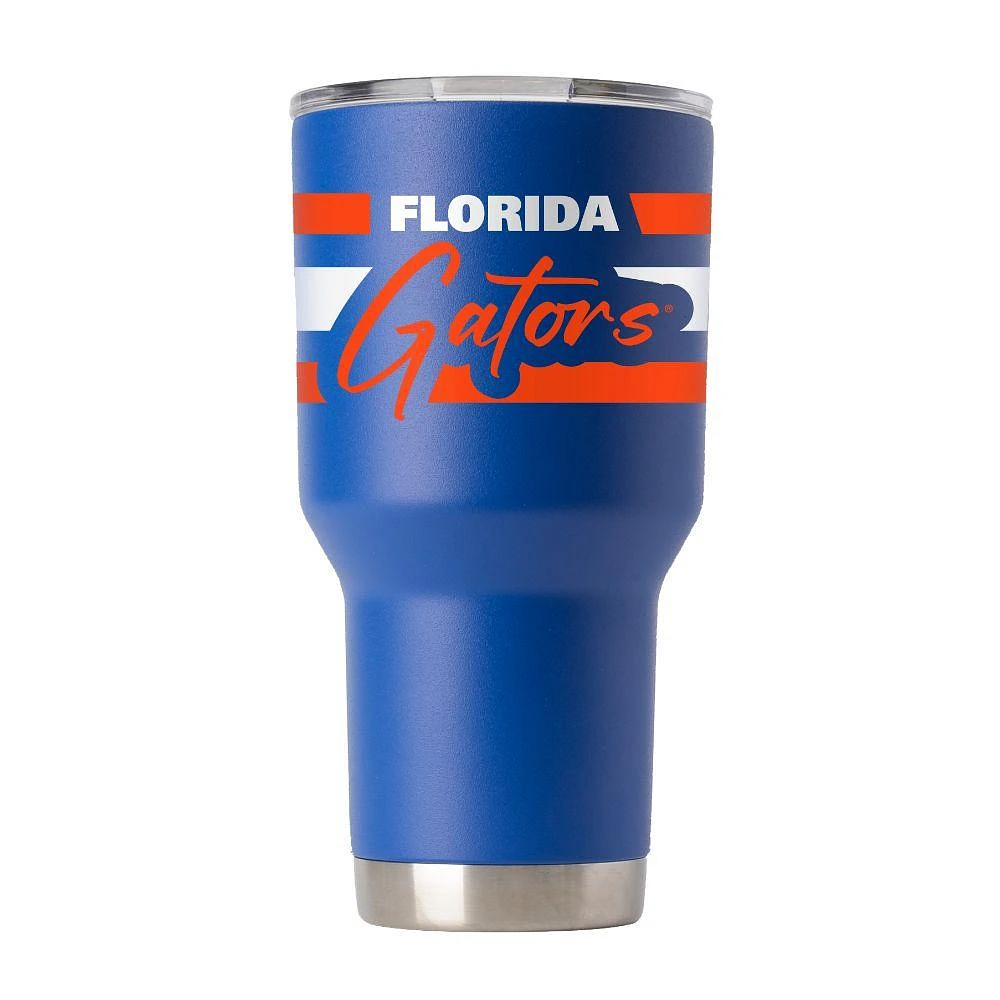 Florida Gametime Sidekicks 30oz Script Stripe Tumbler