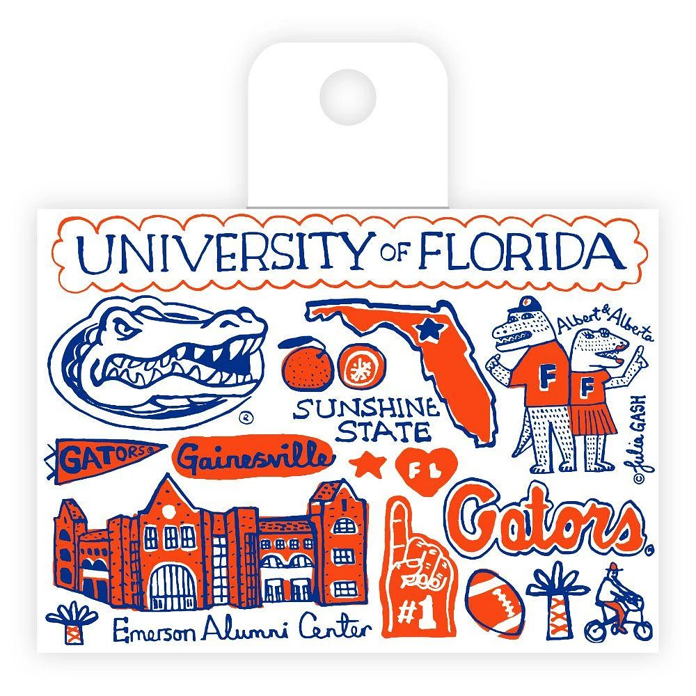 Florida Julia Gash Decal