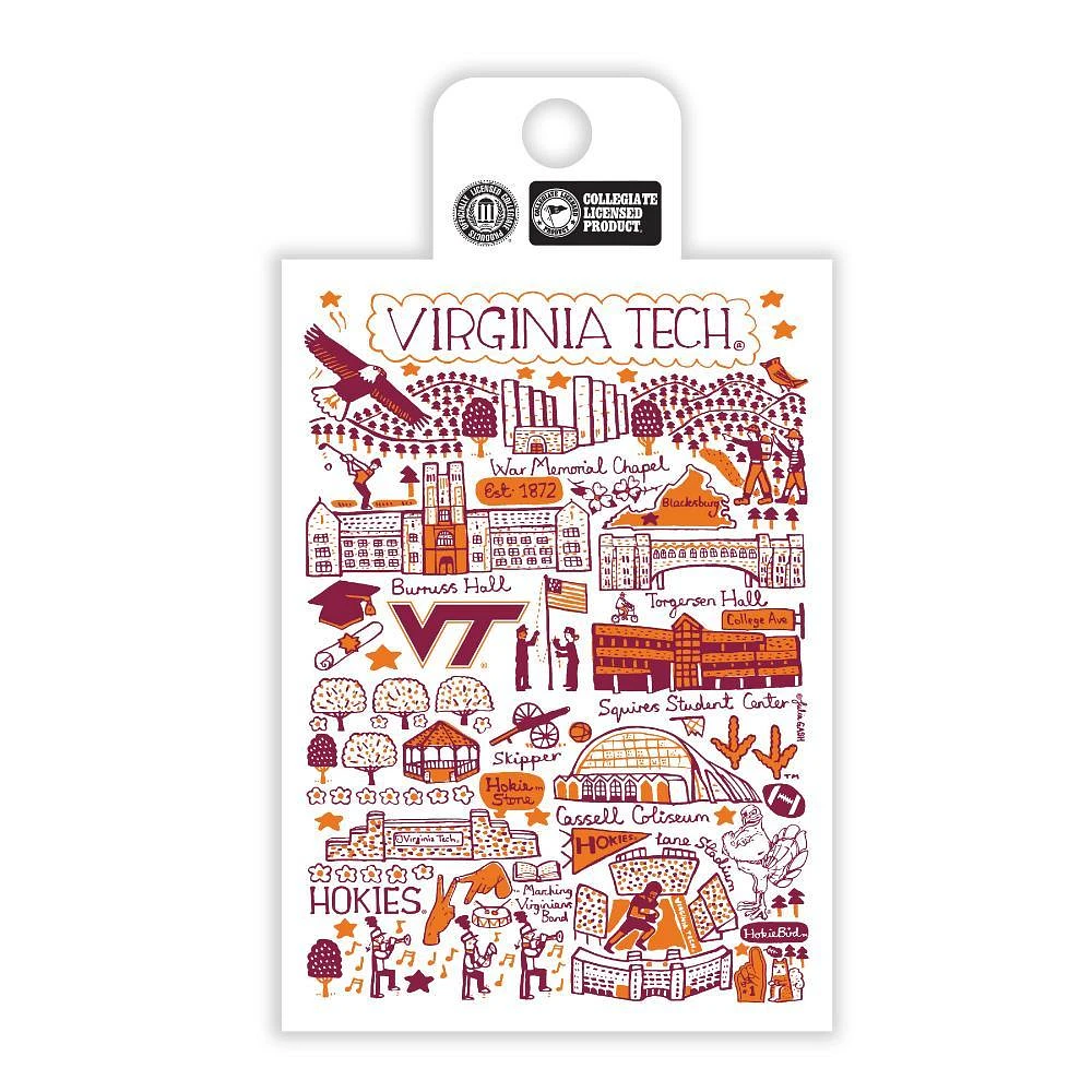 Virginia Tech Julia Gash Decal