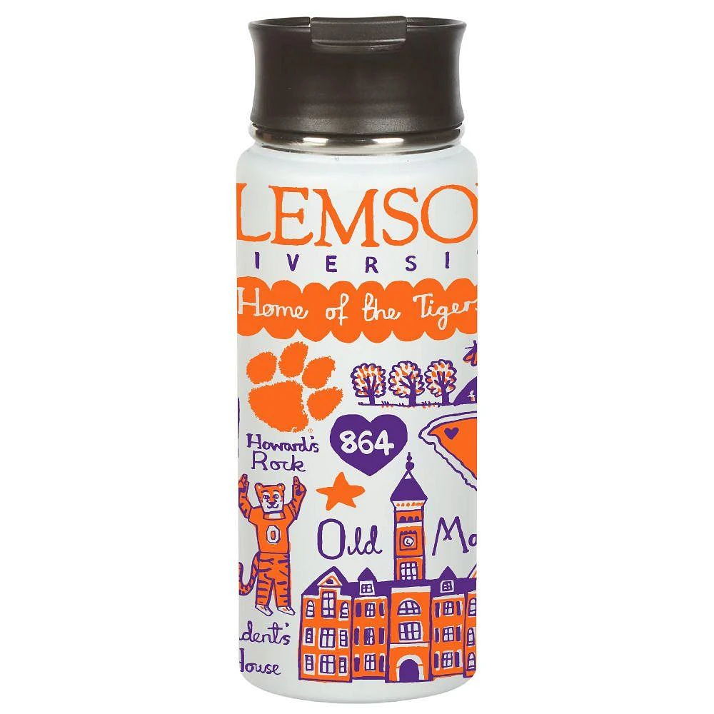 Clemson Julia Gash 20 Oz Ronnie Tumbler
