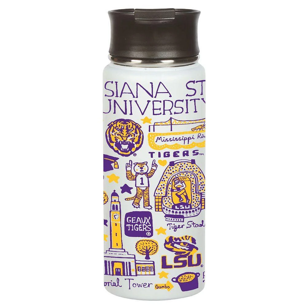LSU Julia Gash 20 Oz Ronnie Tumbler