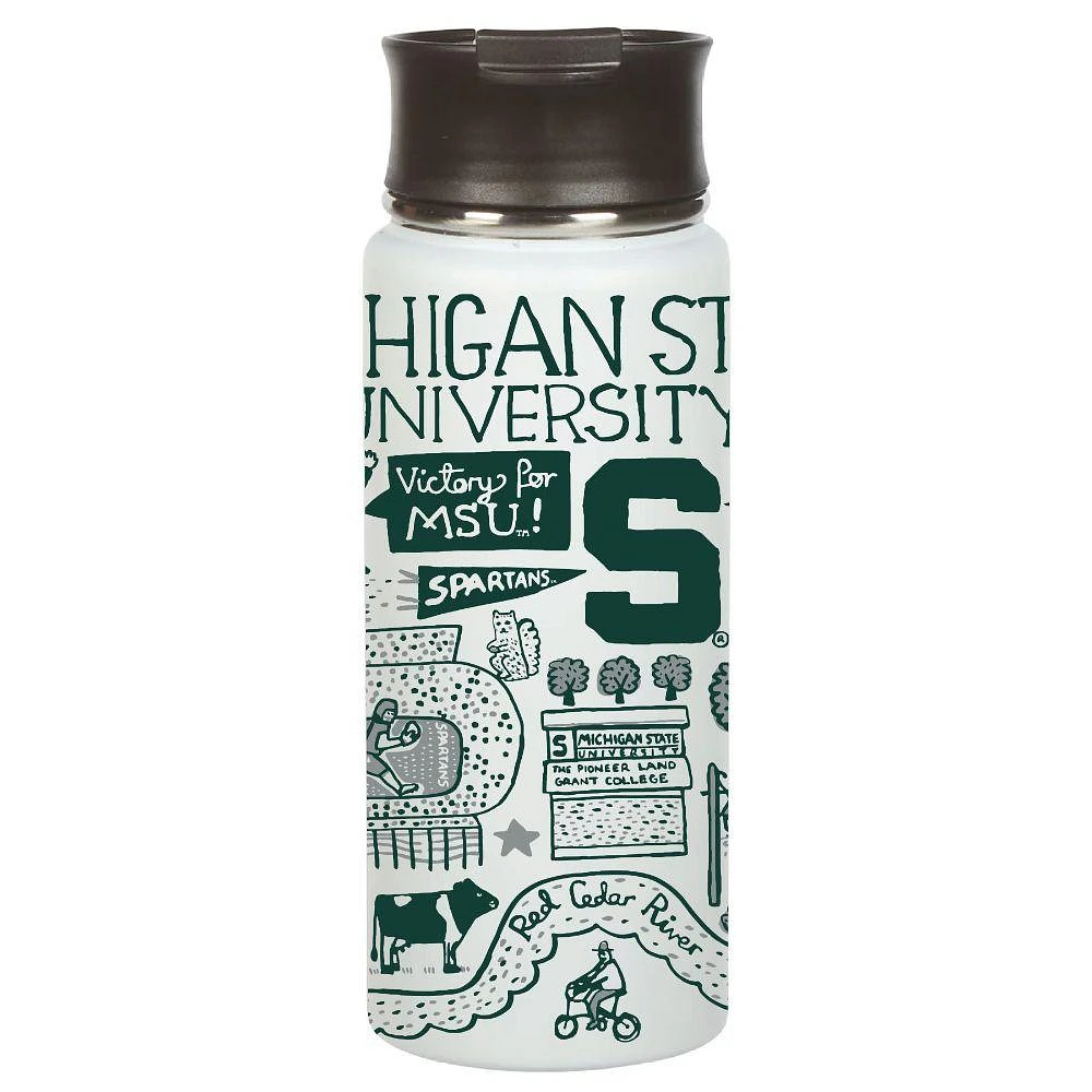 Michigan State Julia Gash 20 Oz Ronnie Tumbler