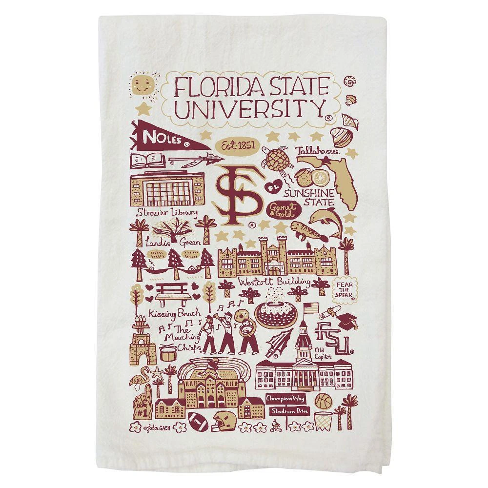 Florida State Julia Gash Tea Towel