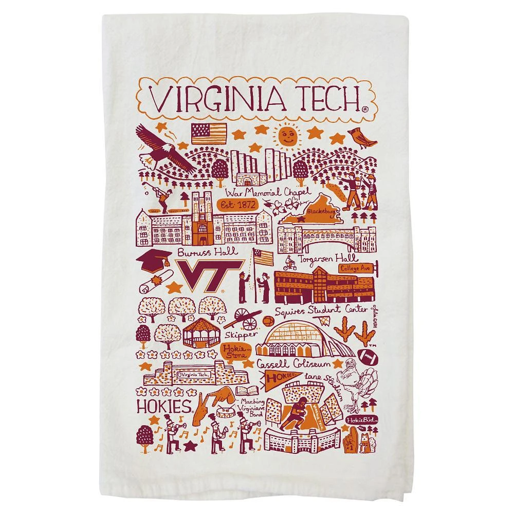 Virginia Tech Julia Gash Tea Towel
