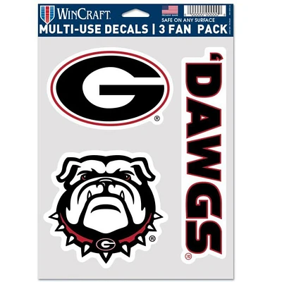 Georgia 3-Pack Decal Set
