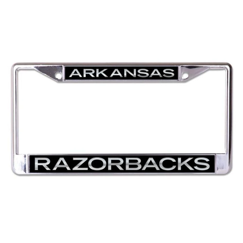 Arkansas Black Metallic License Plate Frame