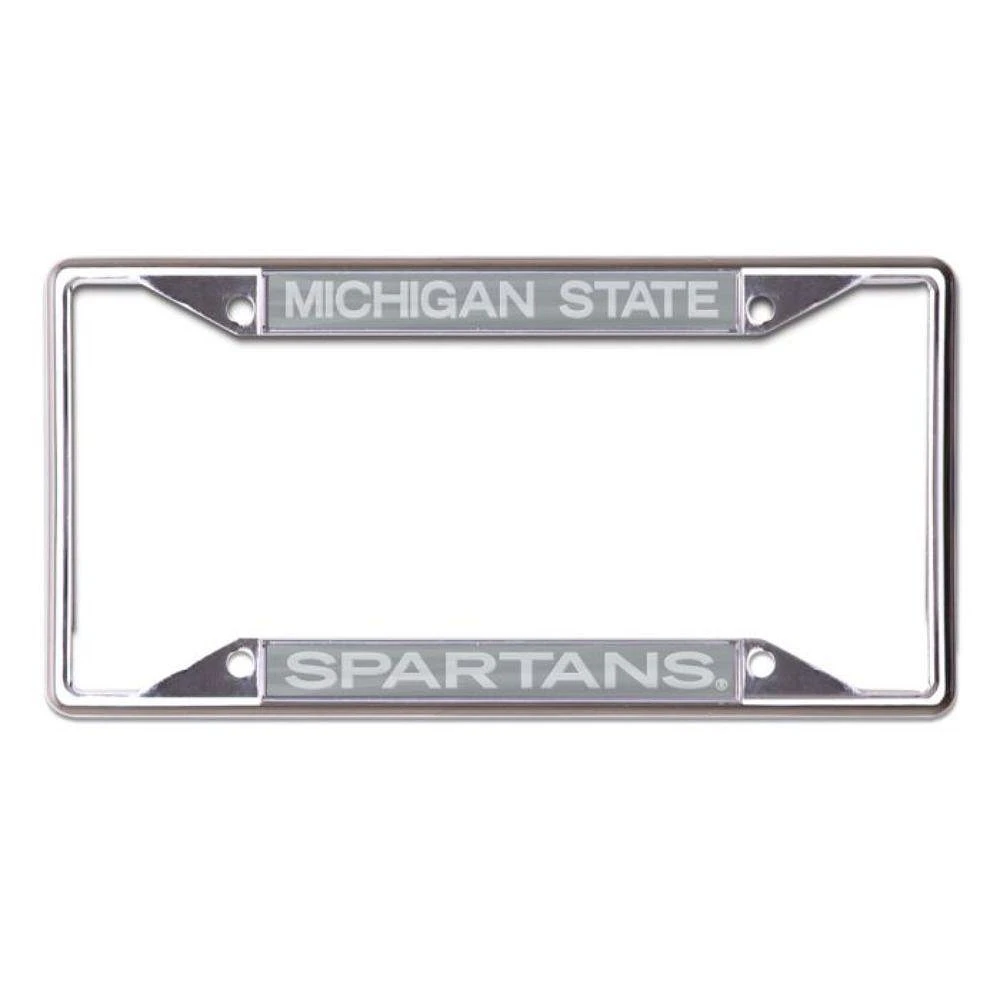 Michigan State Frosted License Plate Frame