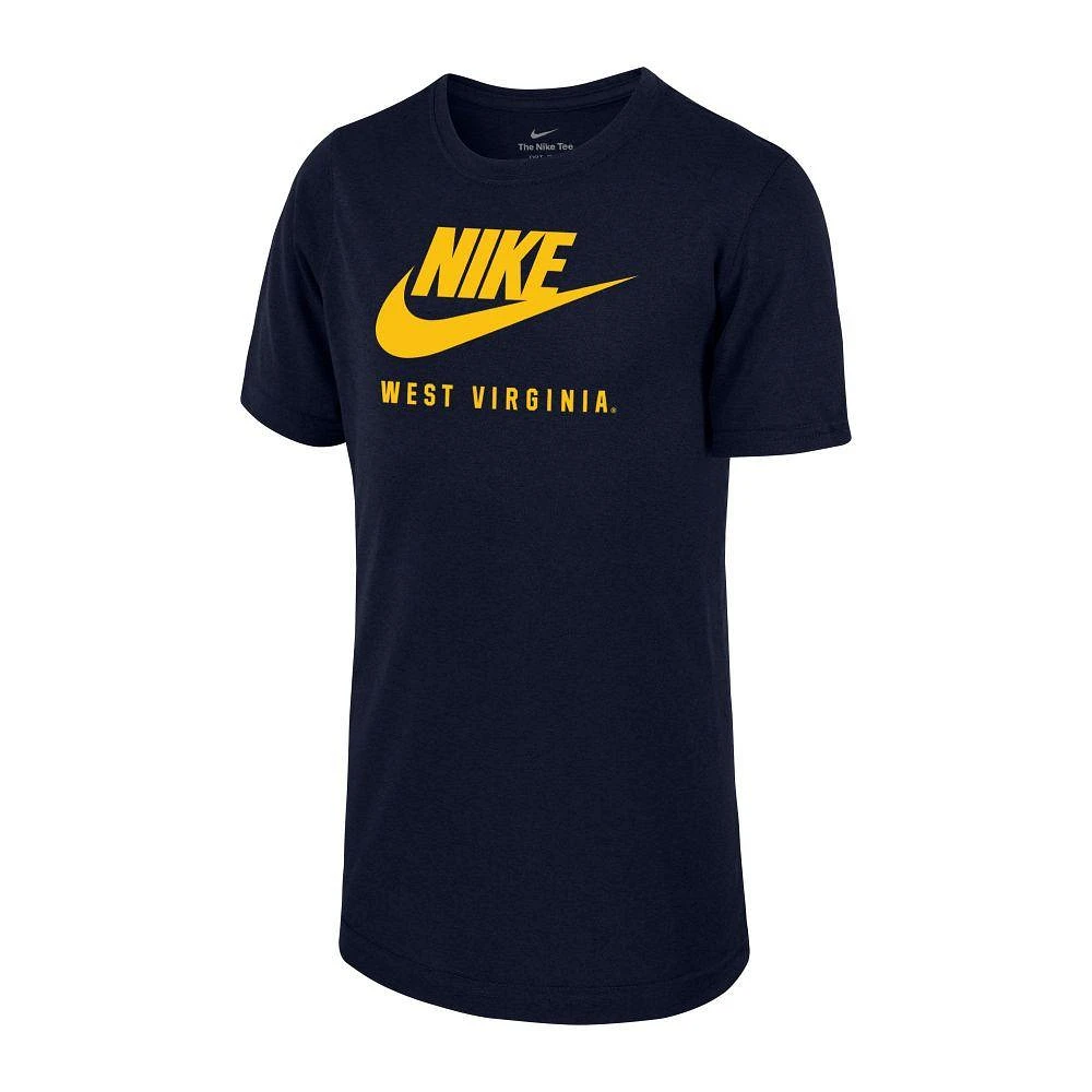 West Virginia YOUTH Nike Swoosh Legend Tee