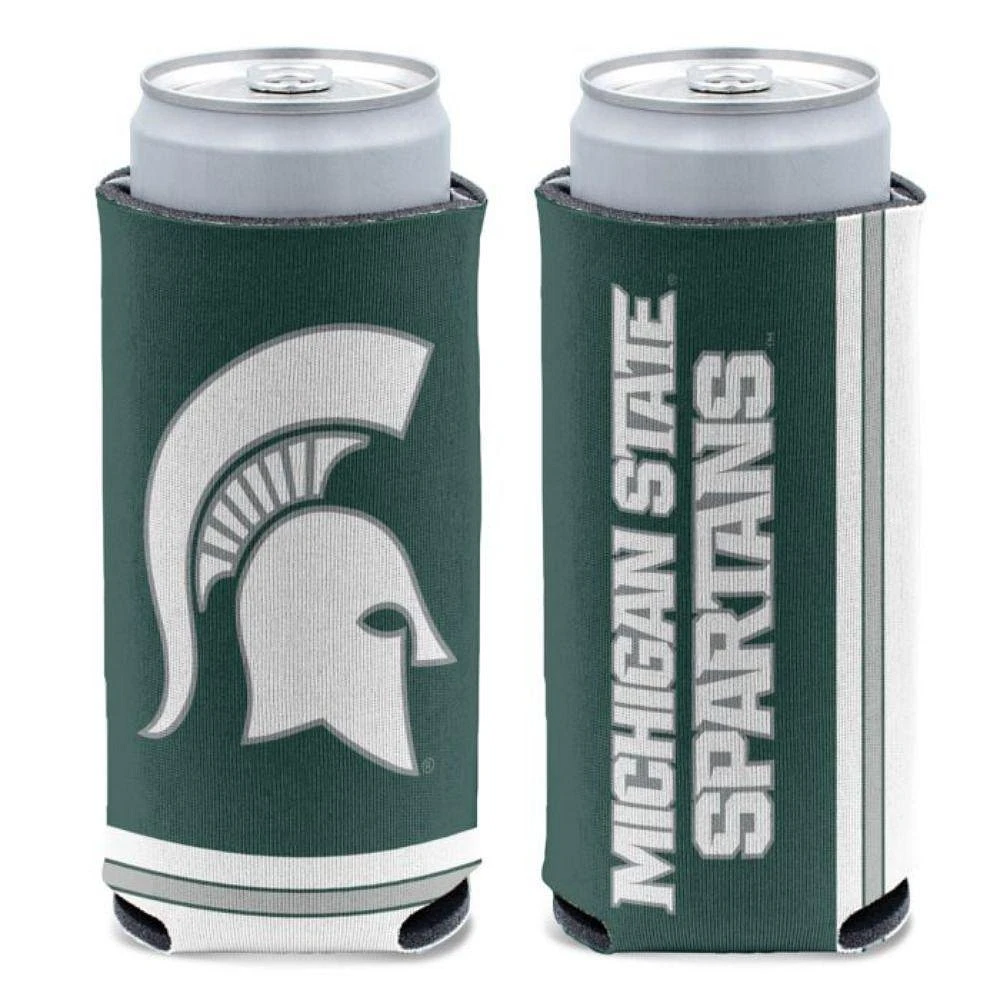 Michigan State 12 Oz Slim Can Cooler