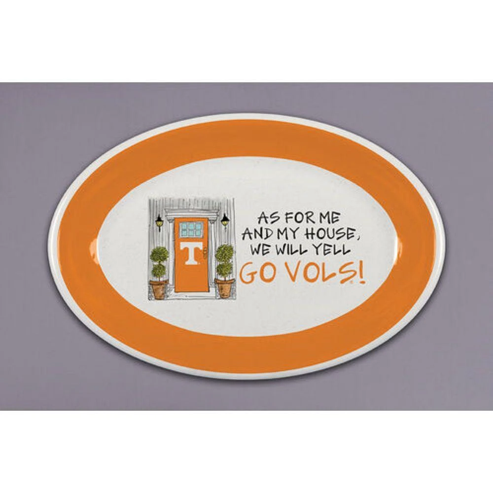 Tennessee Magnolia Lane Oval Melamine Platter