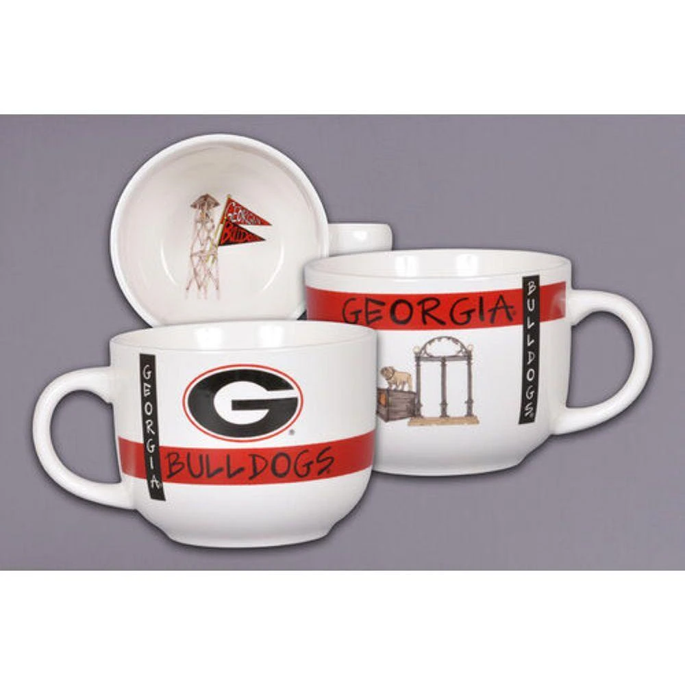 Georgia Magnolia Lane Ceramic Soup Mug