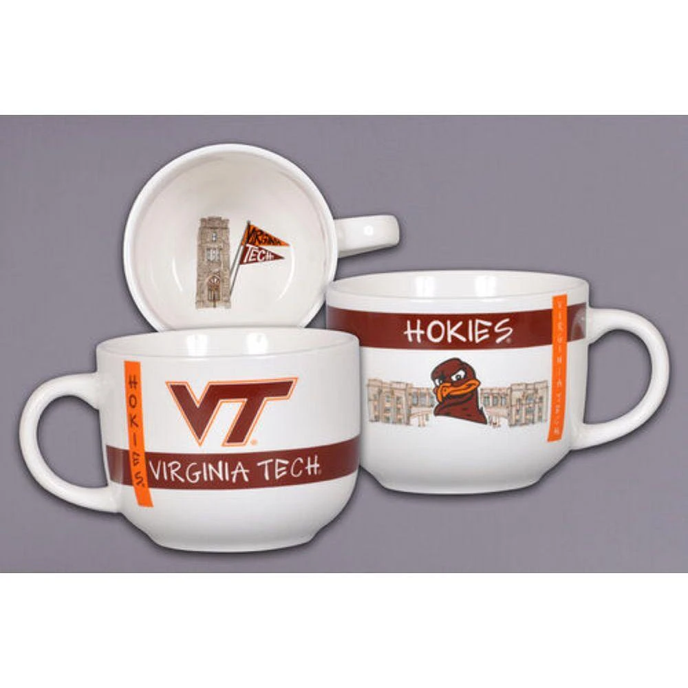 Virginia Tech Magnolia Lane Ceramic Soup Mug