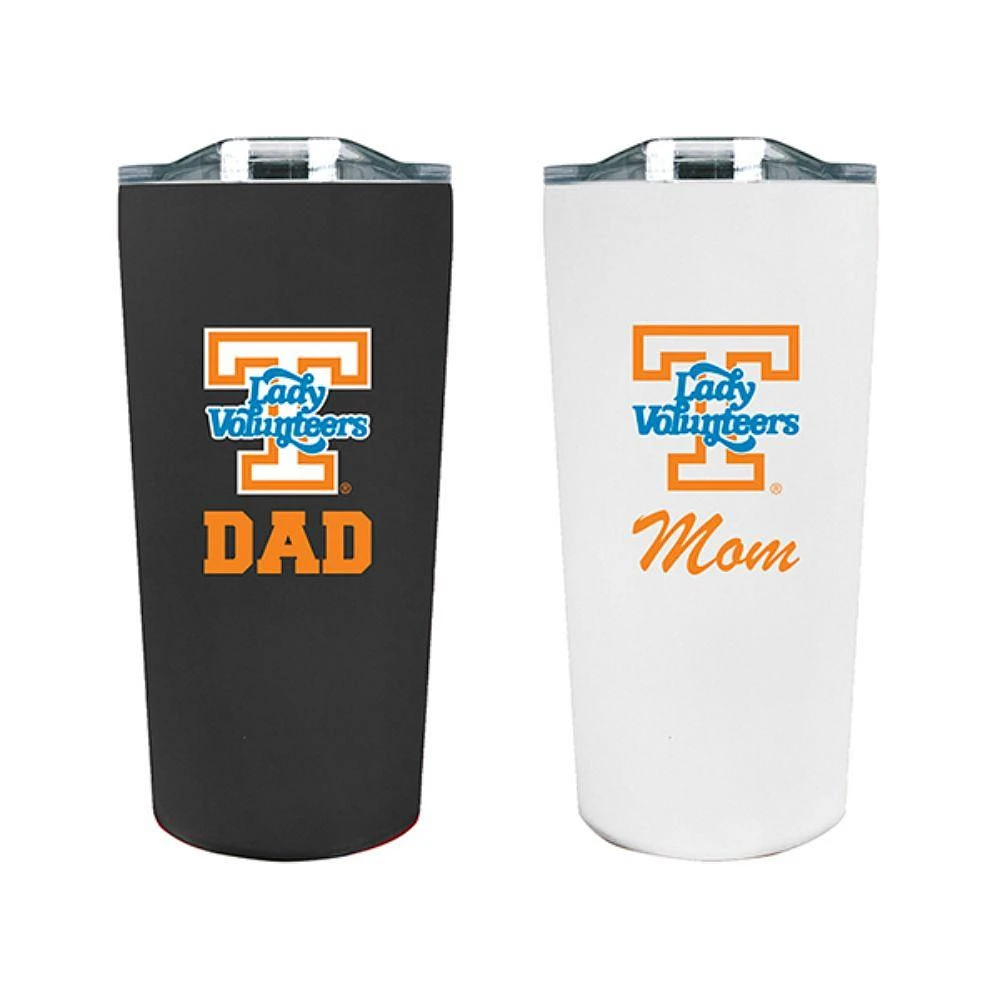 Tennessee Lady Vols 18 Oz Mom and Dad Tumbler Set