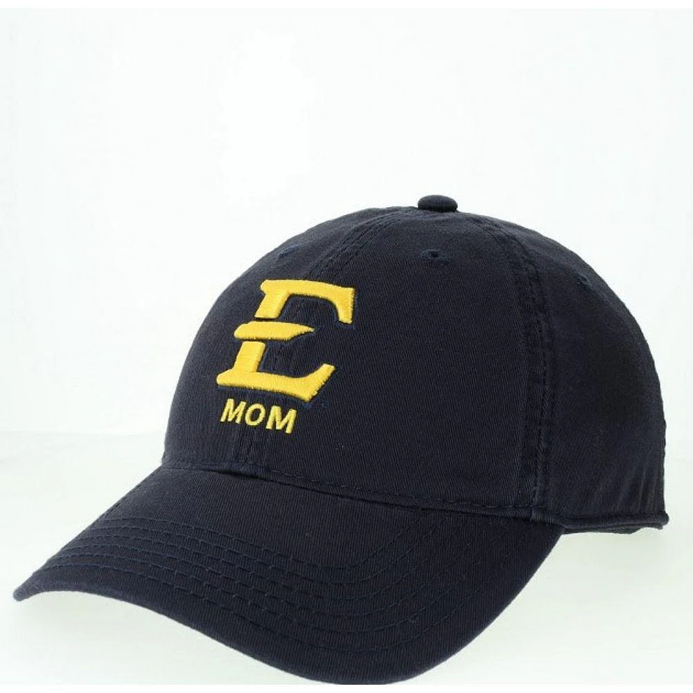 ETSU Legacy Logo Over Mom Adjustable Hat