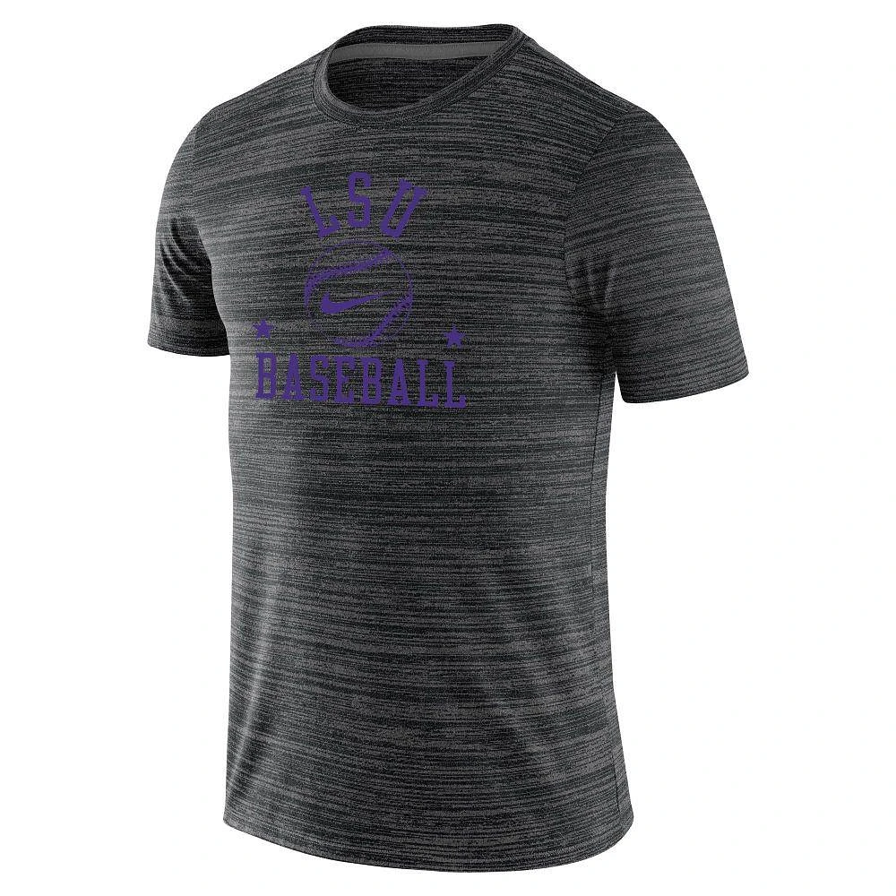 LSU Nike Baseball Dri-Fit Velocity Tee