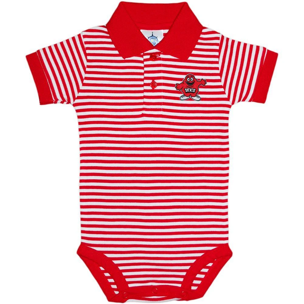 Western Kentucky Infant Striped Polo Bodysuit