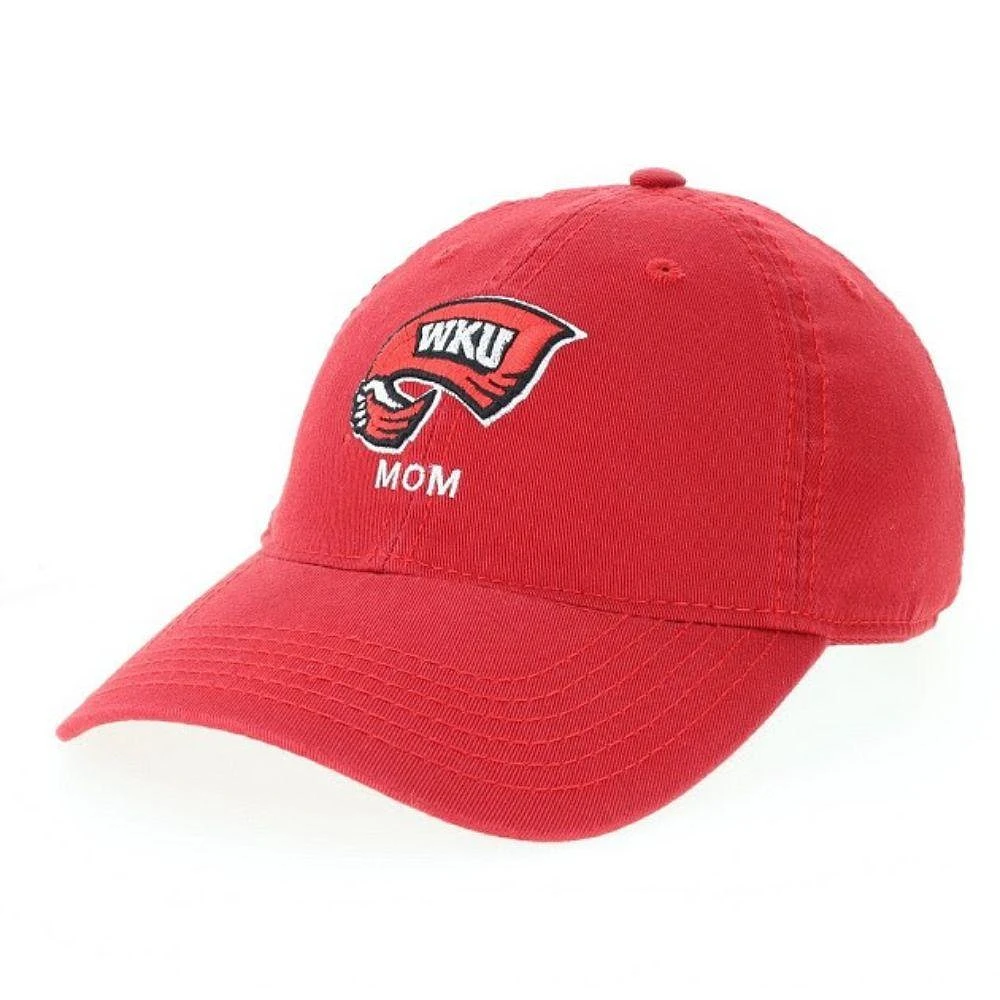 Western Kentucky Legacy Logo Over Mom Adjustable Hat