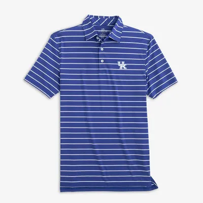 Kentucky Southern Tide Desmond Stripe Performance Polo