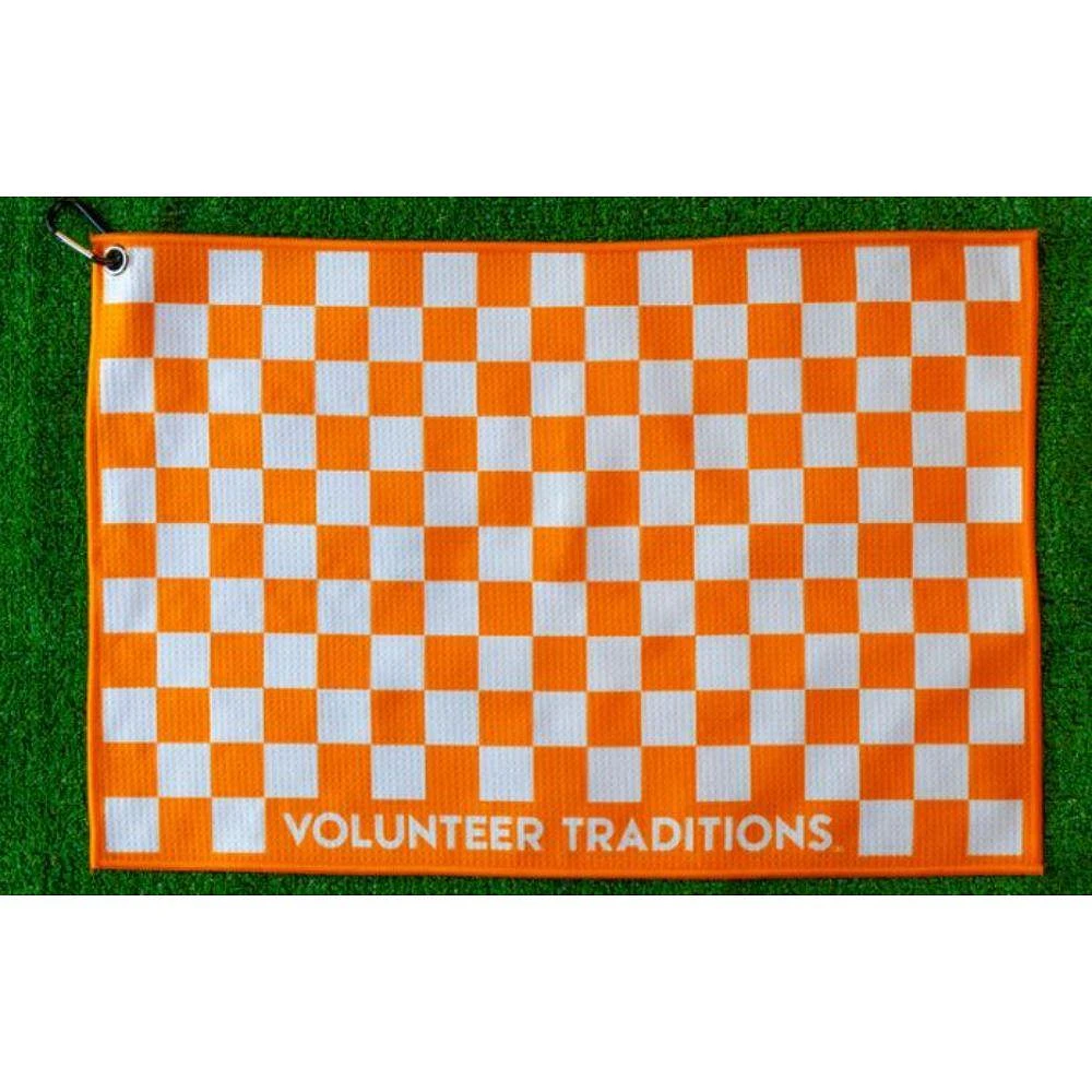 Volunteer Traditions Checkerboard Golf Towel