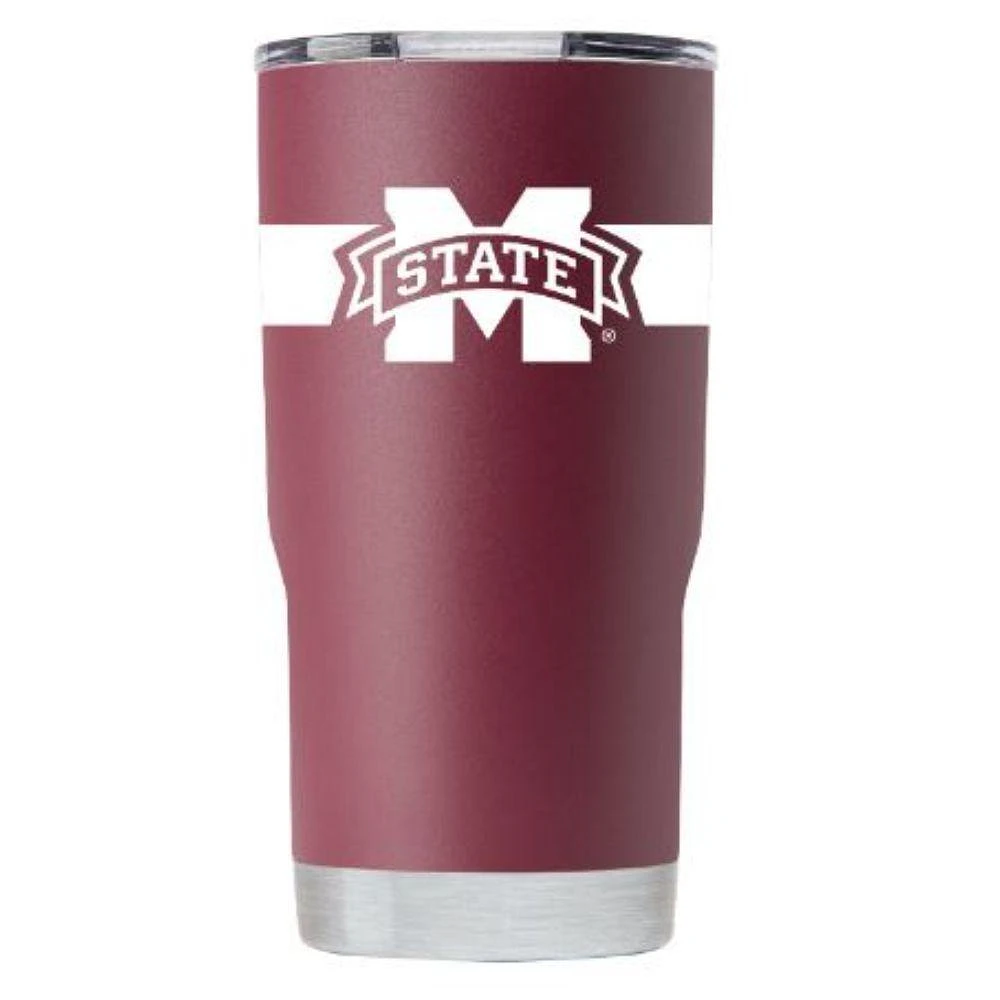 Mississippi State 20 Oz Stripe Tumbler