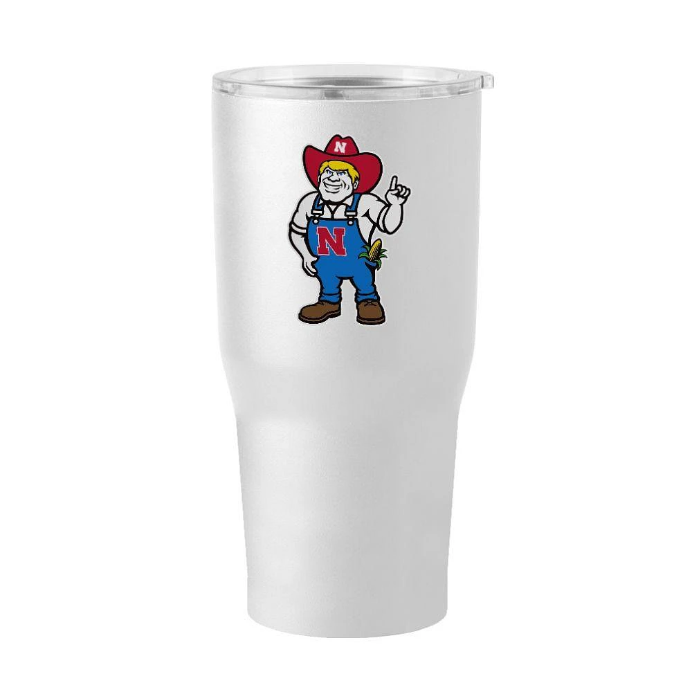 Nebraska New Herbie Logo 30 Oz Tumbler
