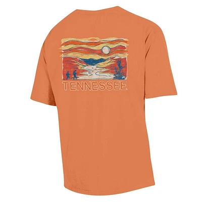 Tennessee Sunset Hikers Comfort Wash Tee