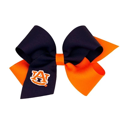 Auburn Wee Ones Medium Two-Tone Grosgrain Hair Bow