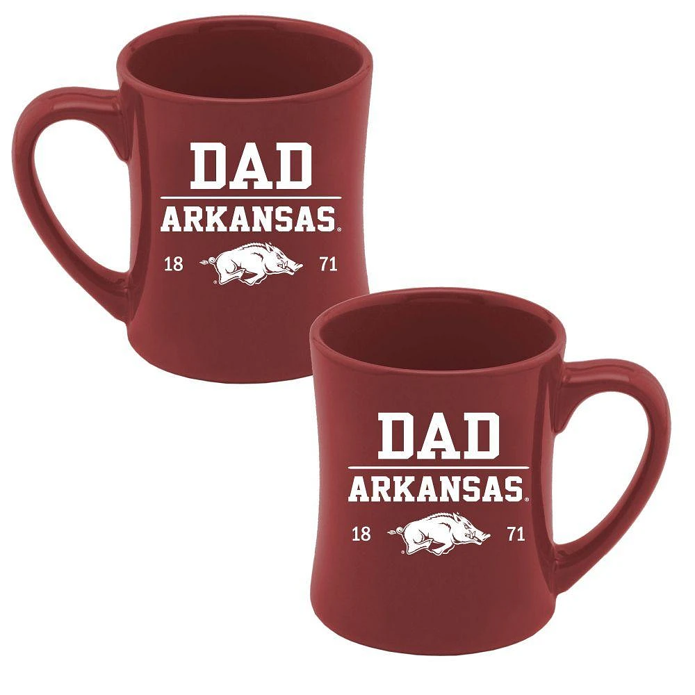 Arkansas 16 Oz Dad Mug