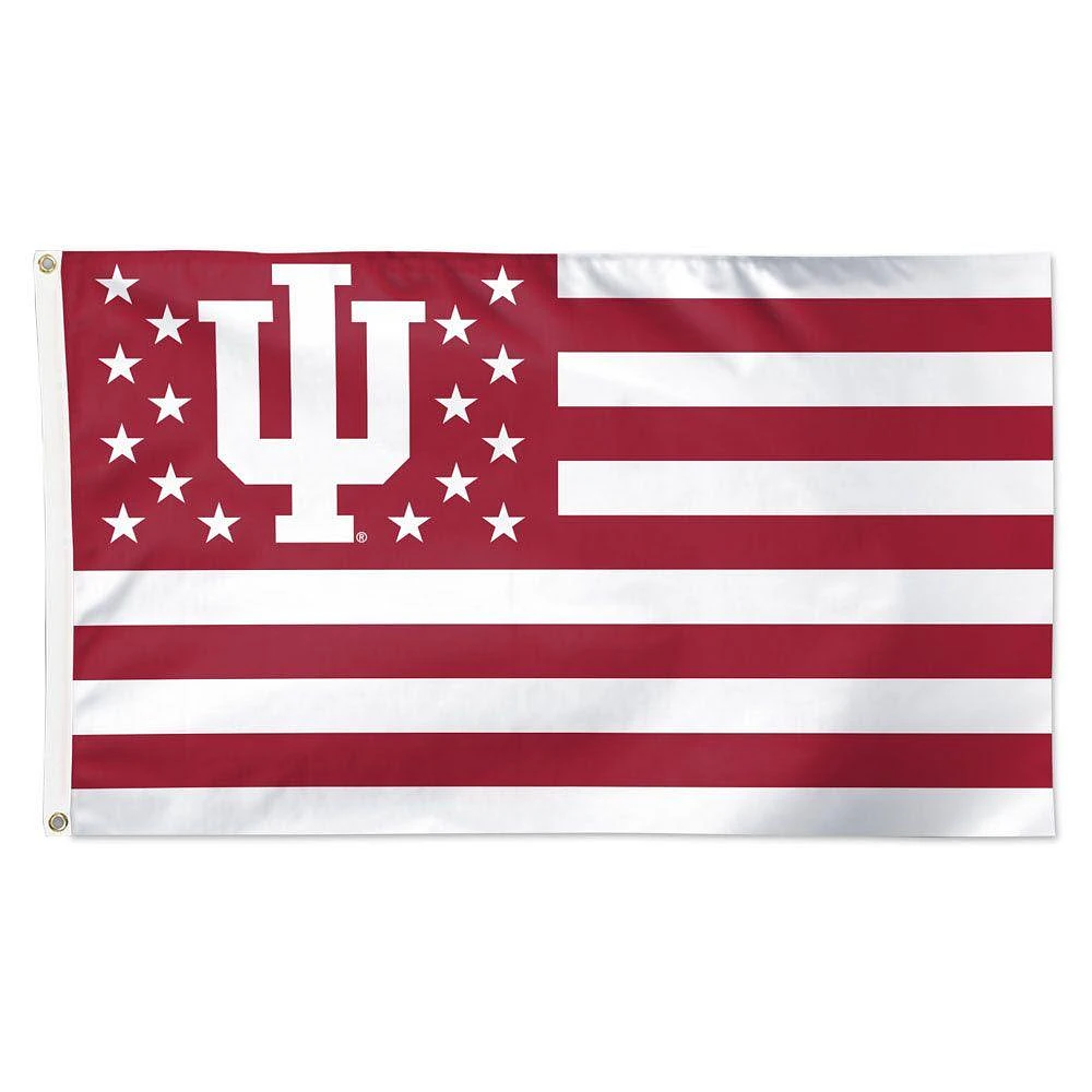 Indiana 3 x 5 Stars and Stripes House Flag