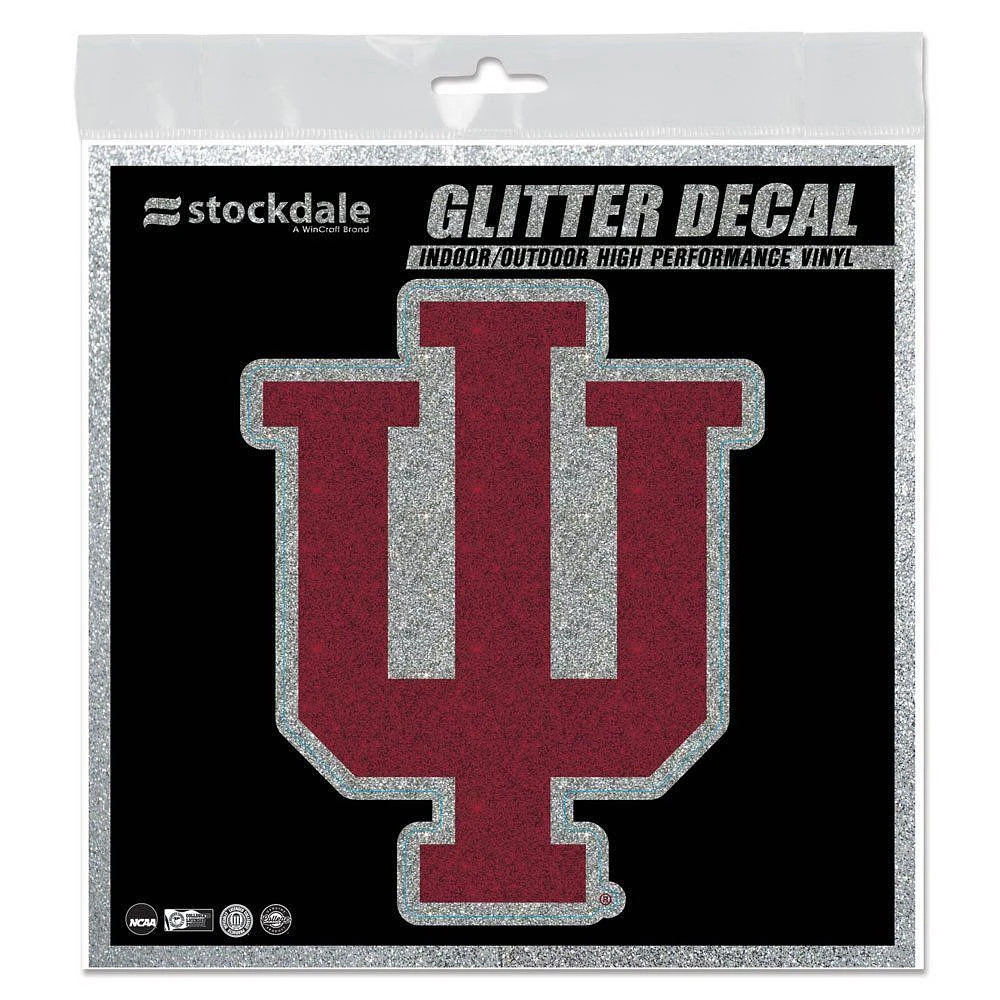 Indiana 6 x 6 Glitter Decal