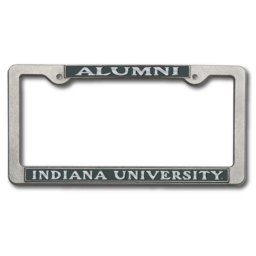 Indiana Pewter Alumni License Plate Frame