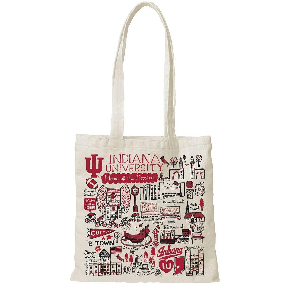 Indiana Julia Gash Slim Canvas Tote