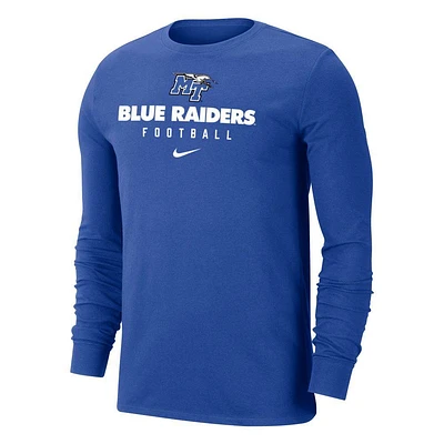 MTSU Nike Team Issue Long Sleeve Tee