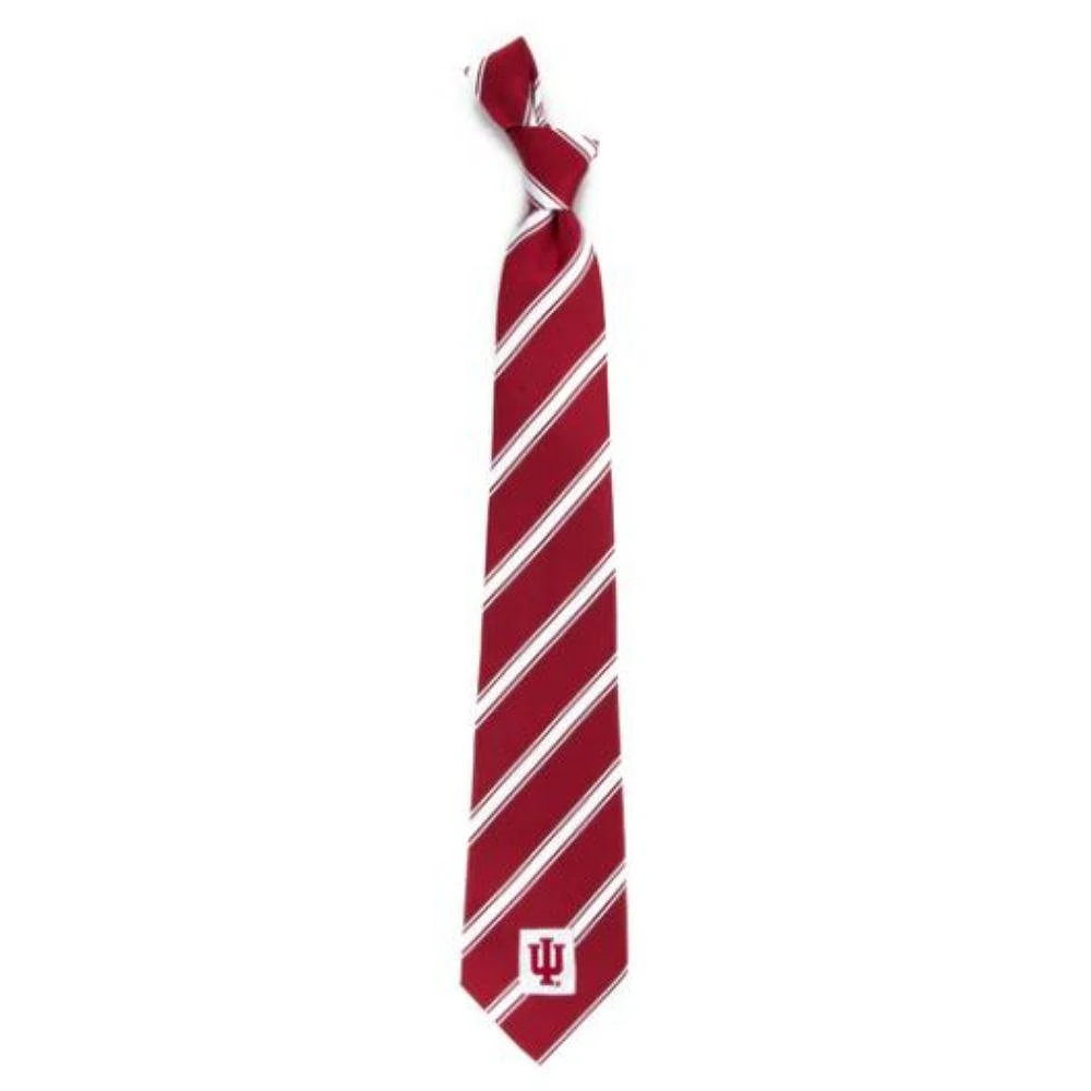 Indiana Eagles Wings Stripe Tie