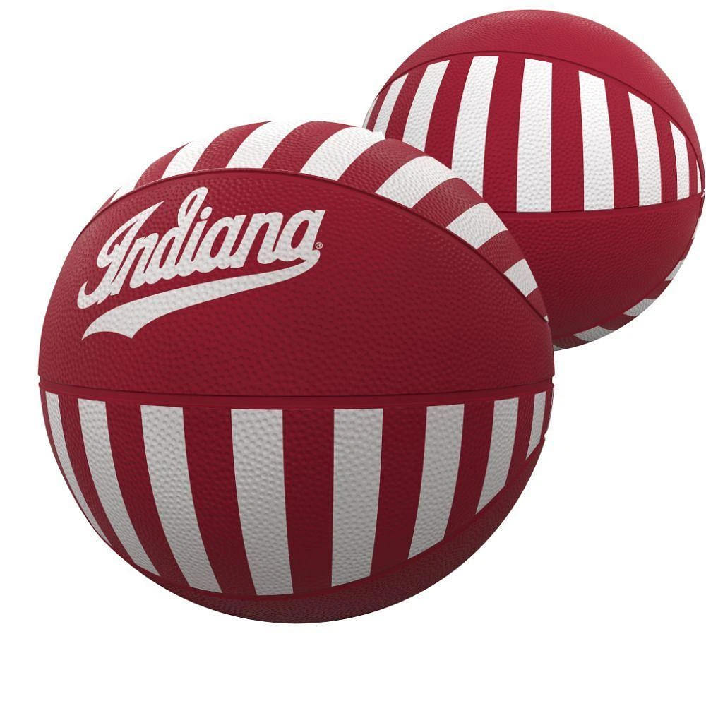 Indiana Mini Rubber Candy Stripe Basketball