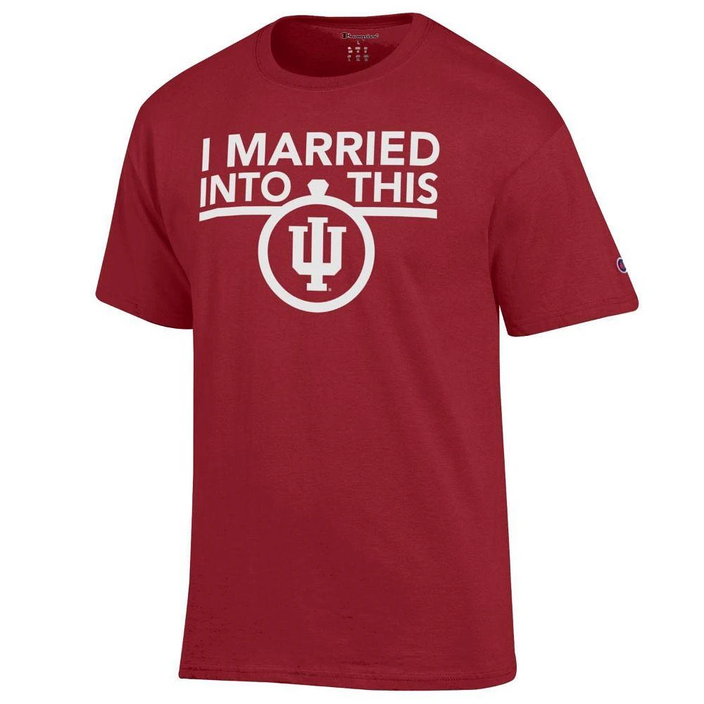 Indiana Champion Women's I Married Into This Tee