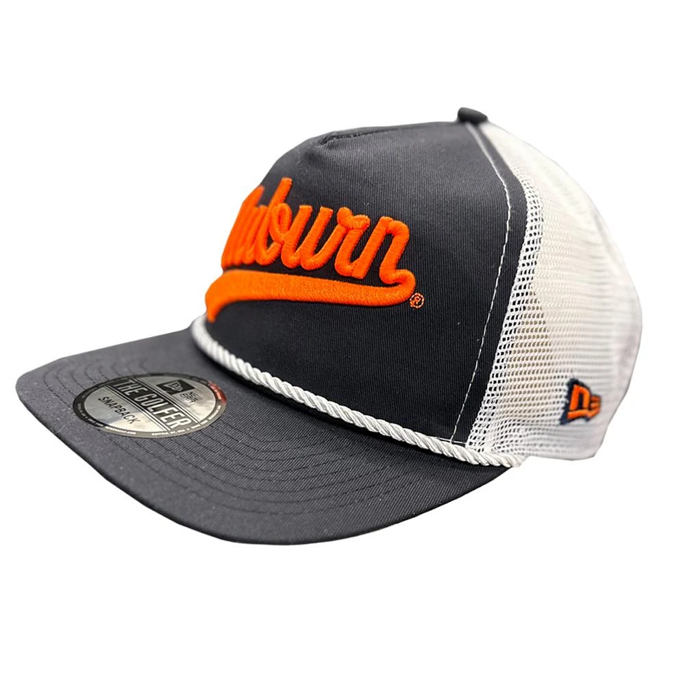 Auburn New Era Script Golfer Rope Hat