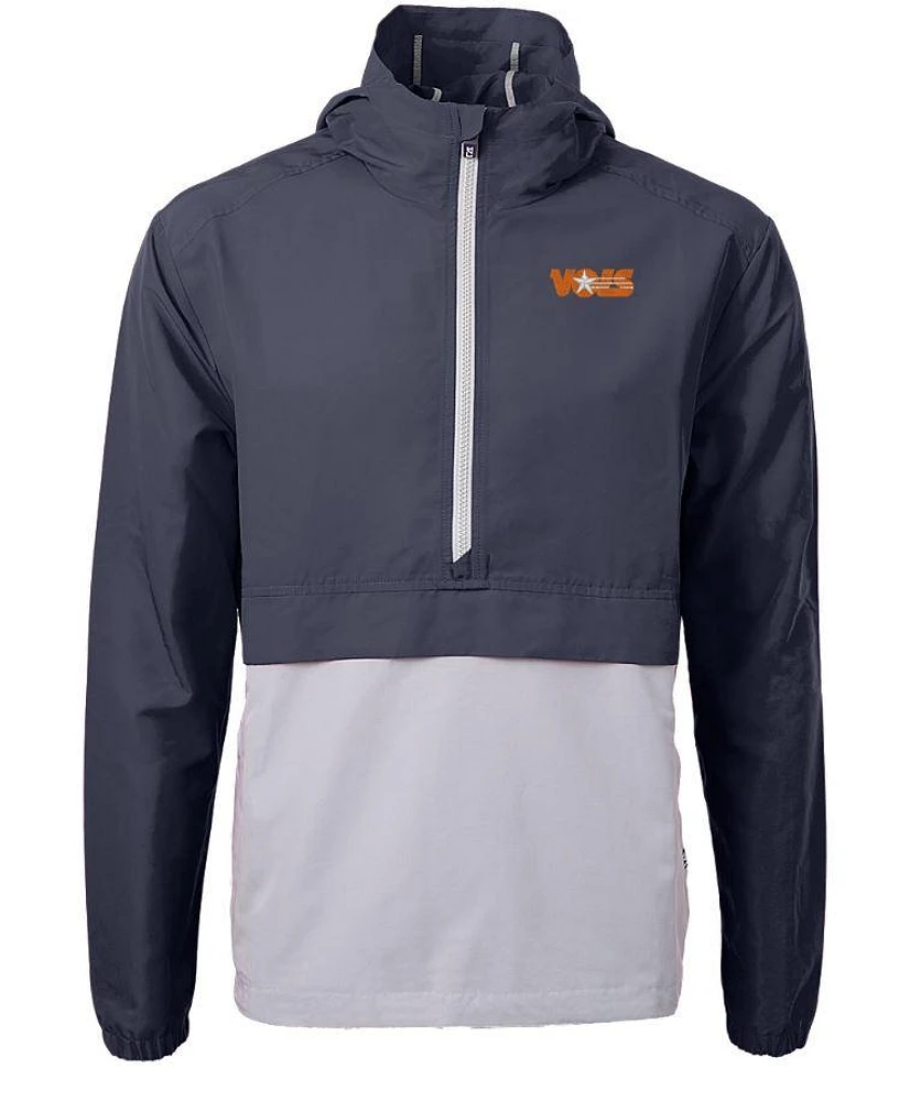 Tennessee Cutter & Buck Men's Vol Star Charter Eco Anorak Pullover